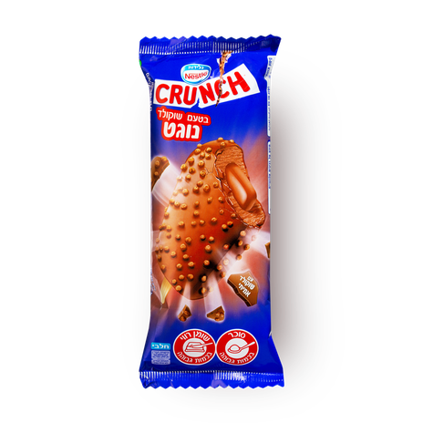 Crunch Nougat core ice cream bar