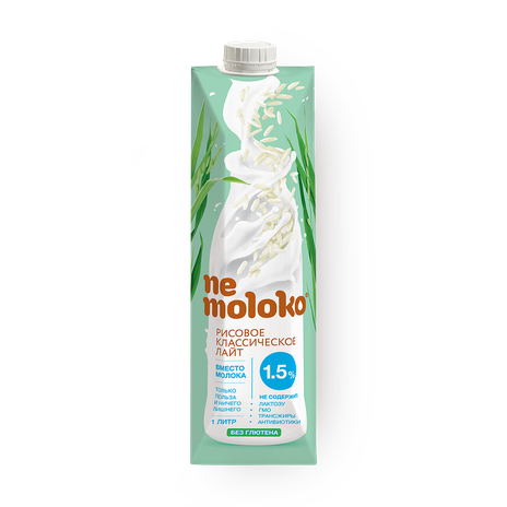 Напиток рисовый Nemoloko классический лайт