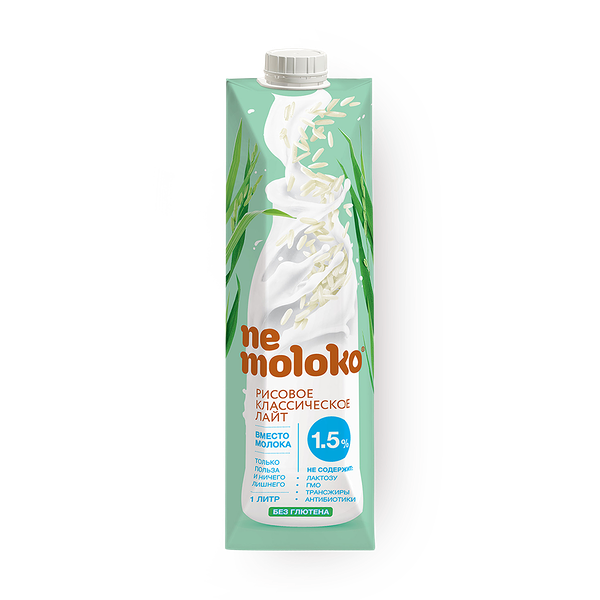 Напиток рисовый Nemoloko классический лайт