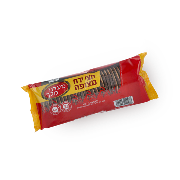 ביסקוויט חצי ירח מצופה