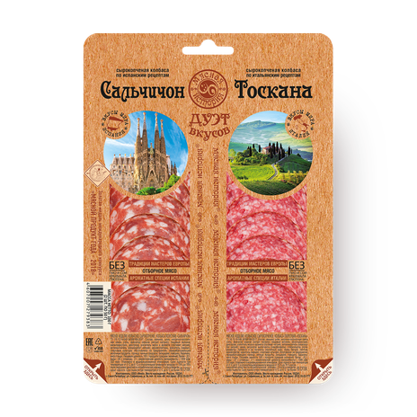 Колбаса Сальчичон и Тоскана «Мясная история»