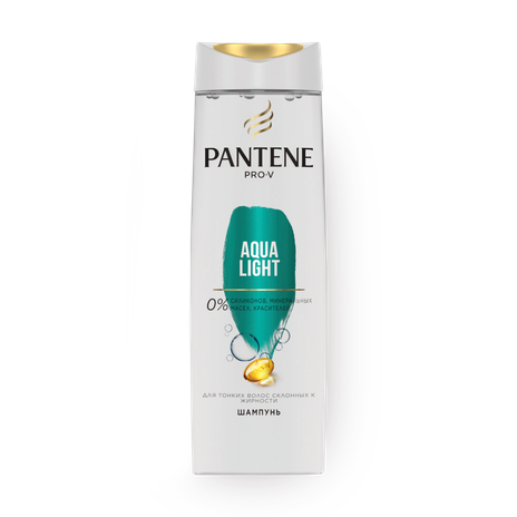 Шампунь Pantene Pro-V Aqua Light для тонких волос склонных к жирности