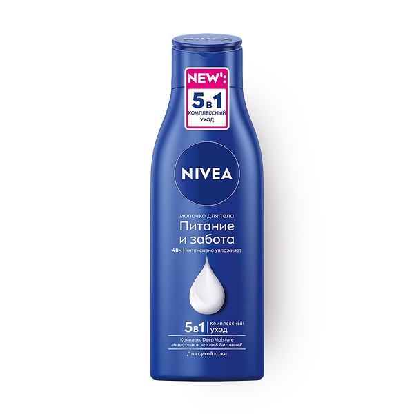 Молочко для тела Nivea Питание и забота