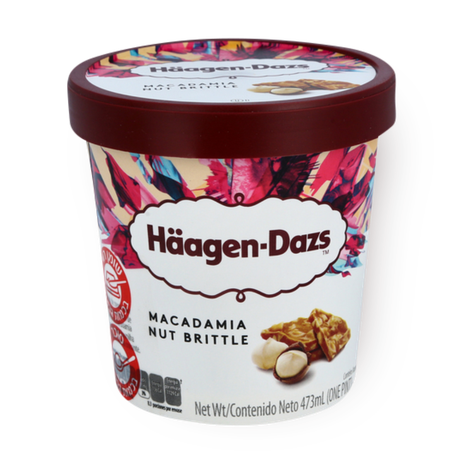 Haagen Dazs Macadamia Nut Brittle