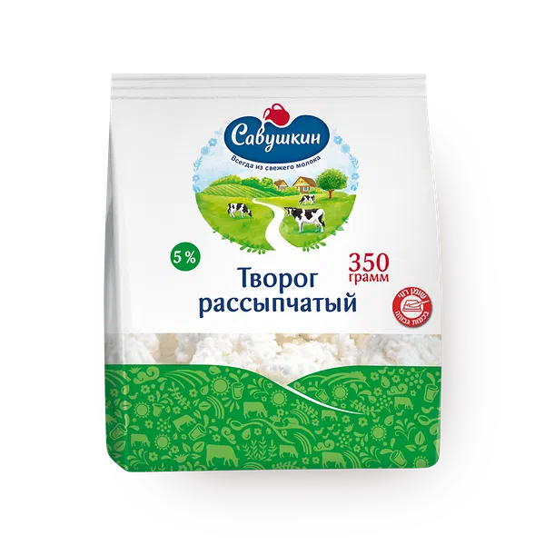 Tvorog cheese 5%