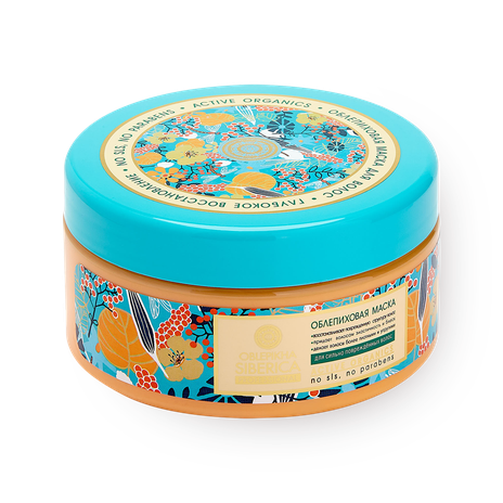 Маска для волос Natura Siberica облепиховая для сильно повреждённых волос