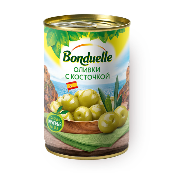 Оливки с косточкой «Бондюэль»