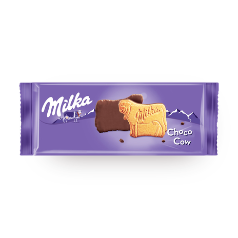 Печенье Milka покрытые молочным шоколадом