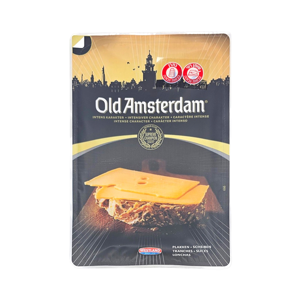 Old Amsterdam cheese slice