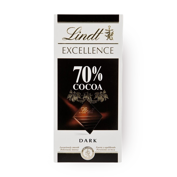 Шоколад тёмный Lindt Excellence 70%