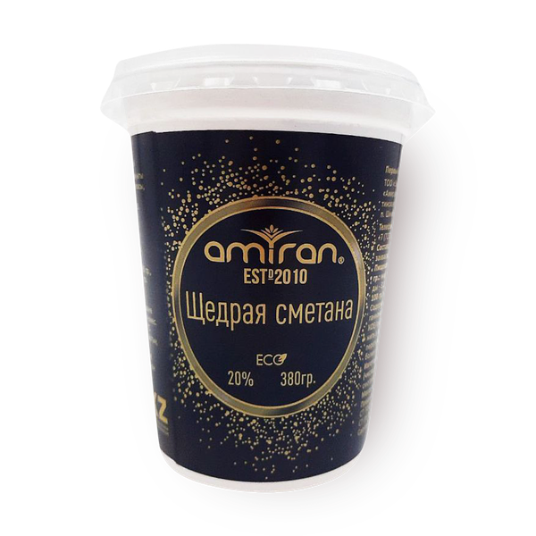 Сметана 20% «Амиран»