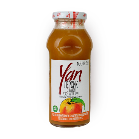 Сок персик Yan