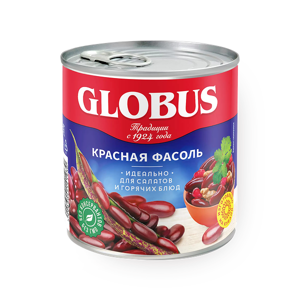 Фасоль Globus красная