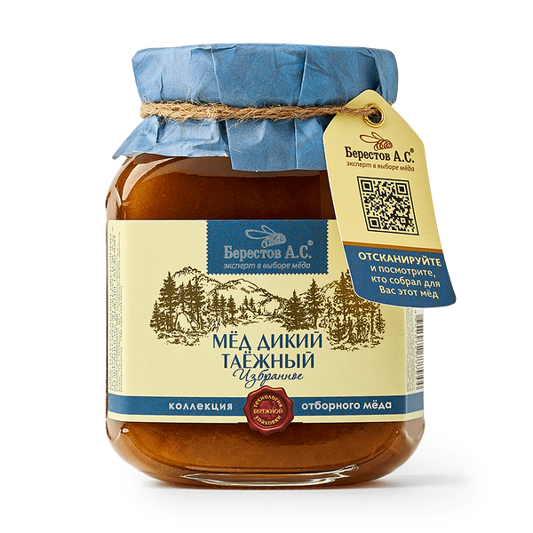 Мёд Дикий таёжный «Берестов А.С.»