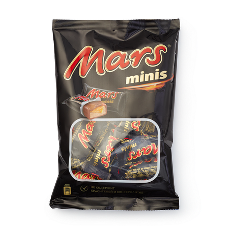 Батончики шоколадные Mars Minis