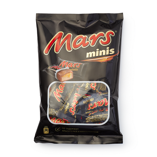 Батончики шоколадные Mars Minis