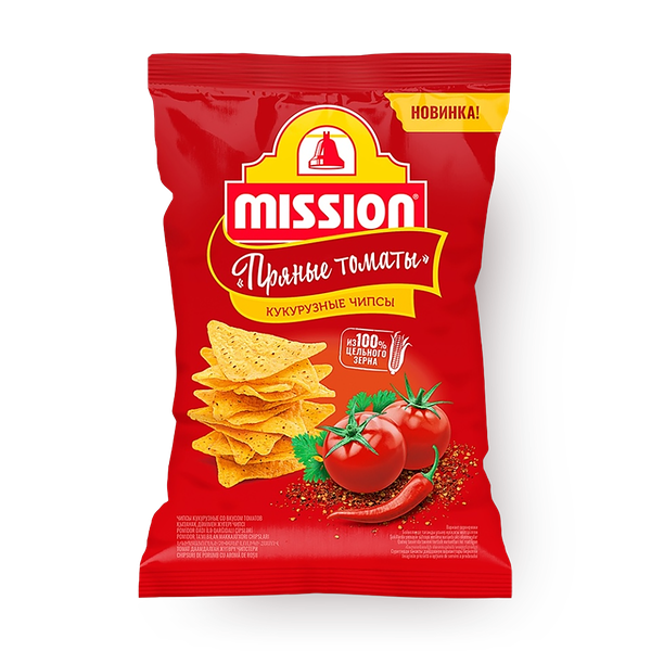 Чипсы кукурузные Mission томат