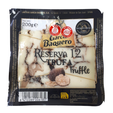 Aged sheep's cheese flavored with truffles and honey