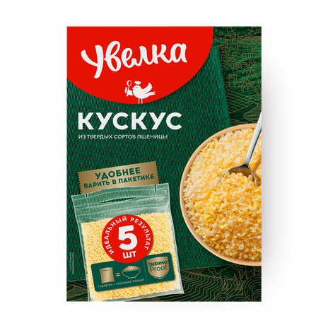Кускус из твёрдых сортов пшеницы «Увелка»