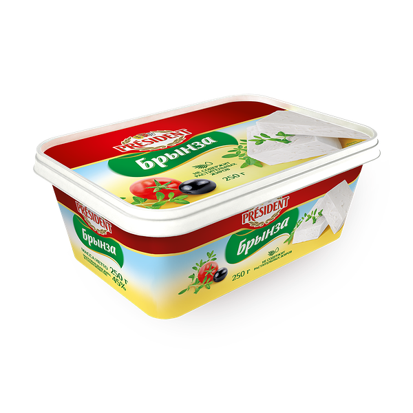 Сыр «President» рассольный брынза 45%
