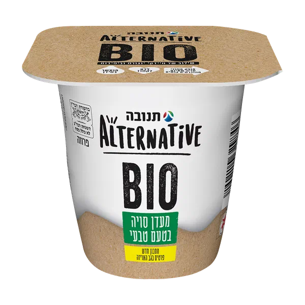 Alternative soy BIO natural pudding
