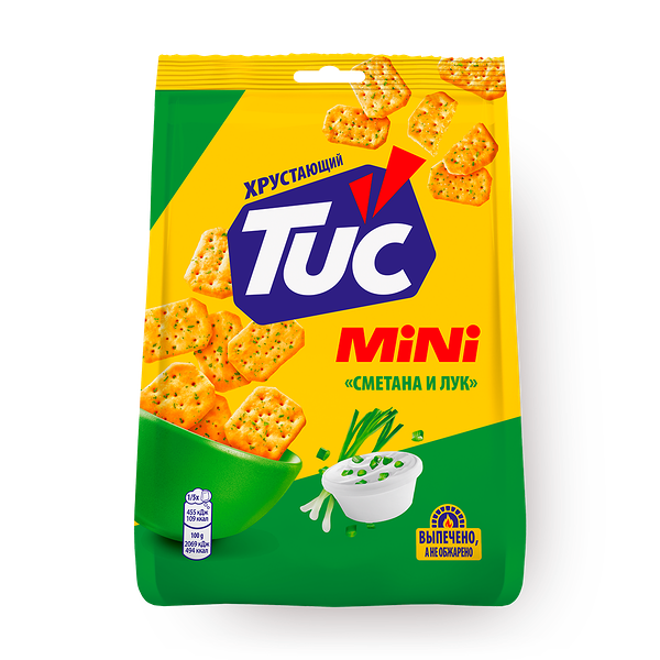 Крекер мини Tuc сметана-лук