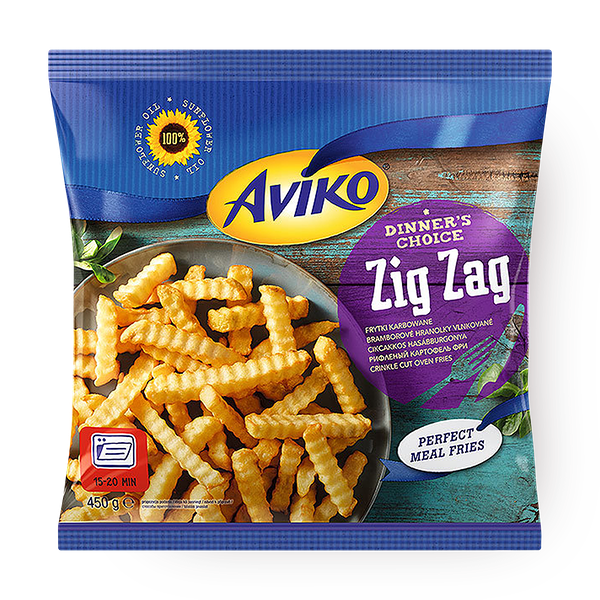 Картофель фри для духовой печи Zig Zag рифлёный