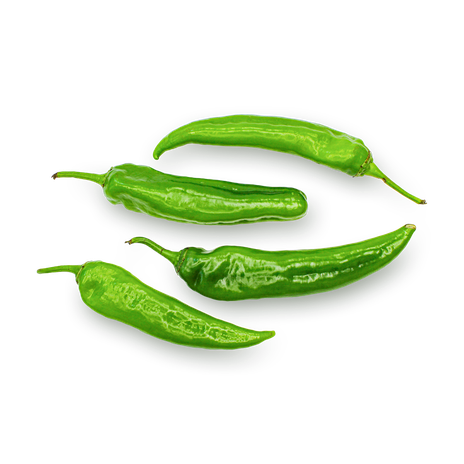 Перец полугорький, зеленый