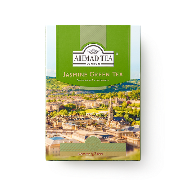 Чай зелёный Ahmad Tea с жасмином листовой