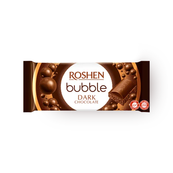 Aerated Extra Dark chocolate Roshen