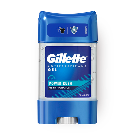 Дезодорант-антиперспирант Gillette Power Rush гель