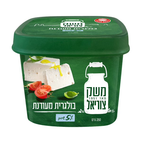 Meshek Tzuriel Refined Bulgarian cheese 5%