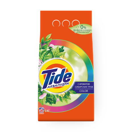 Стиральный порошок Tide Color Сибирские травы автомат