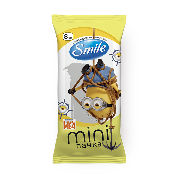 Влажные салфетки Smile Лицензионные герои