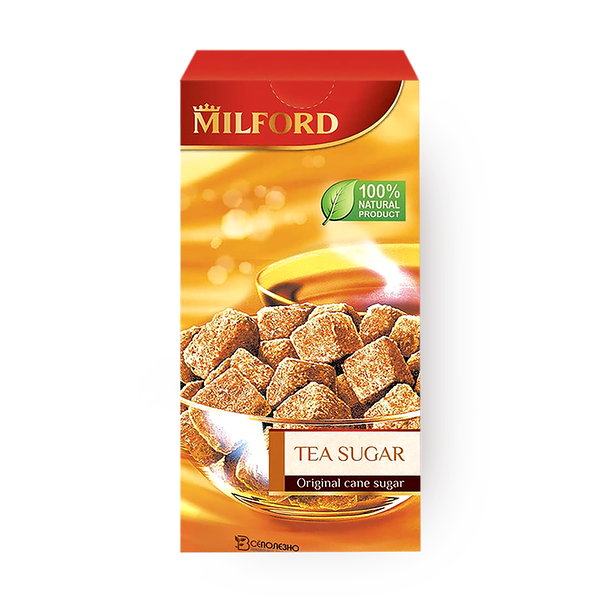Тростниковый сахар Milford кусковой