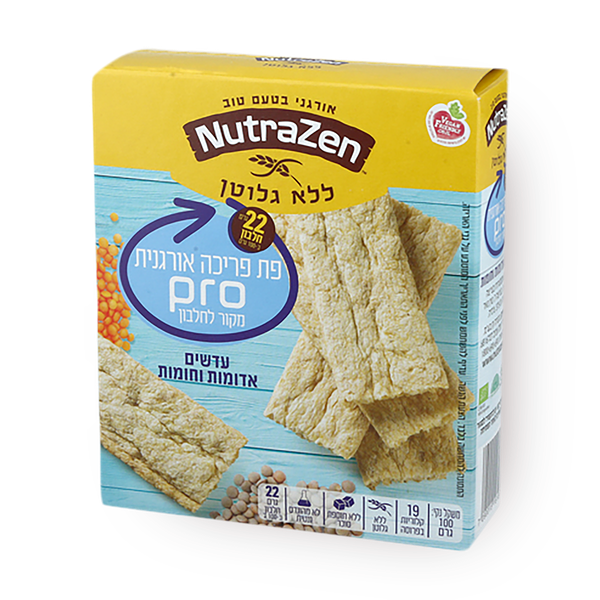 Crisp breads Red and Brown Lentils Pro