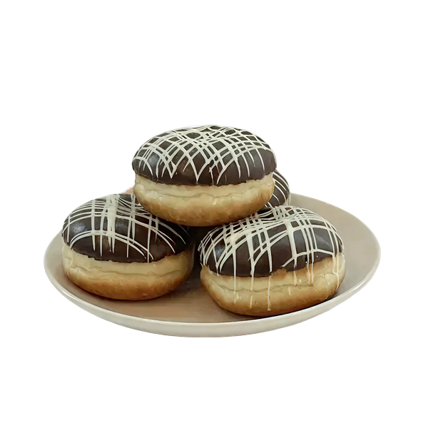 סופגניות במילוי ממרח בטעם קינדר מארז