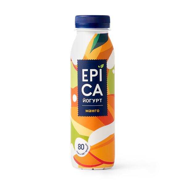 Йогурт питьевой Epica с манго 2,5%