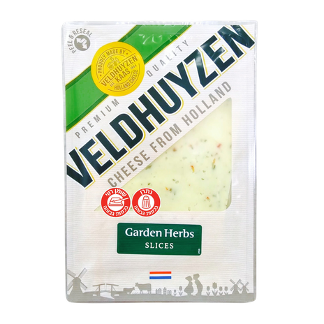 Veldhuyzen Garden Herbs Cheese  Slices