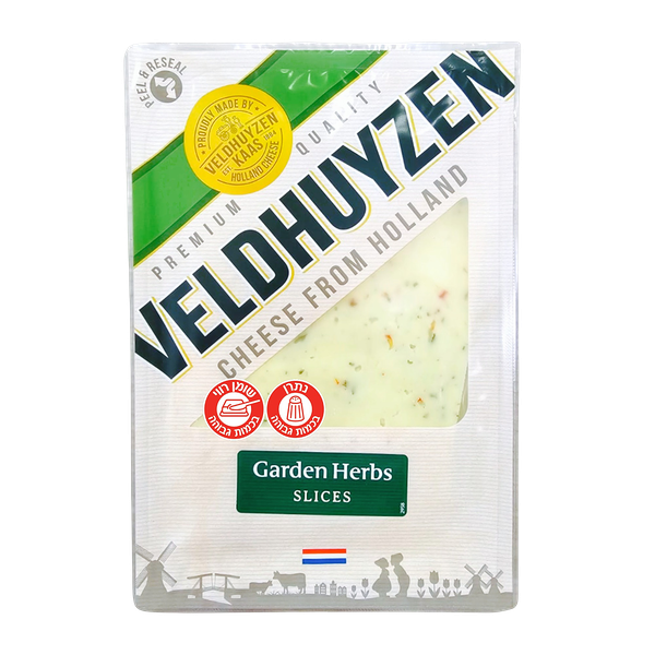 Veldhuyzen Garden Herbs Cheese  Slices