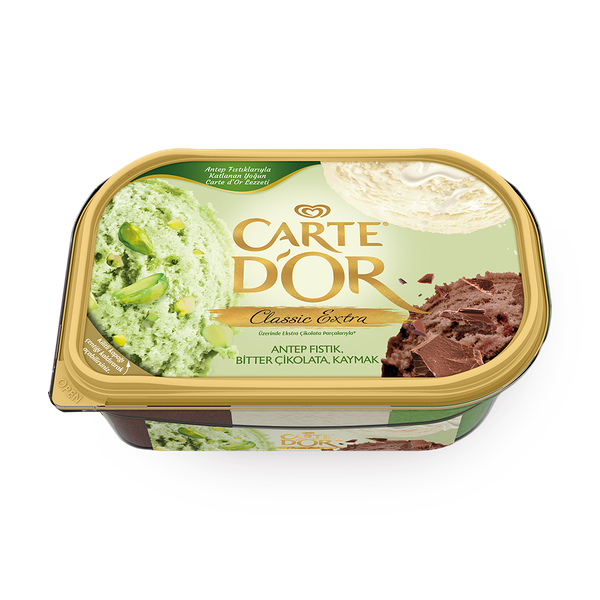 Мороженое пломбир Carte Dor фисташка и тёмный шоколад