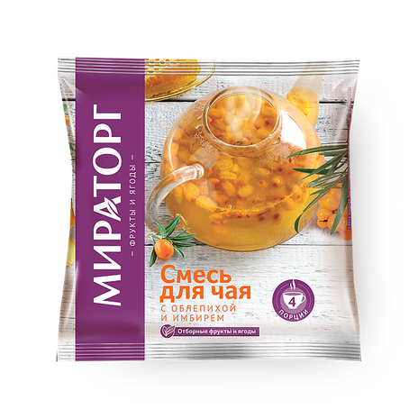 Смесь для чая с облепихой и имбирём «Мираторг»