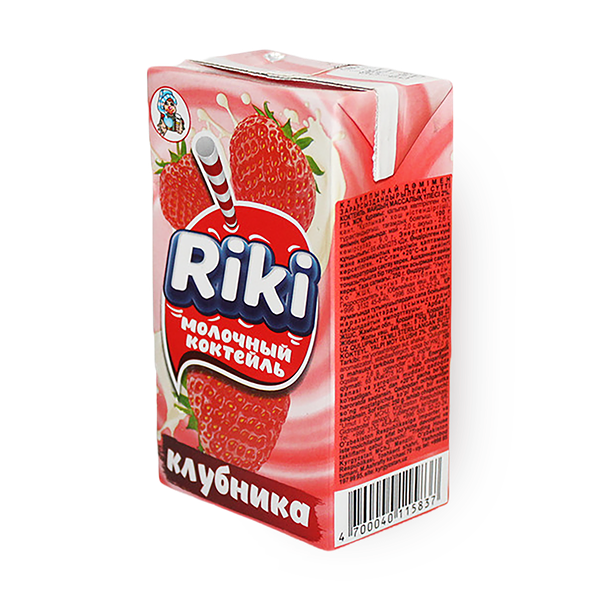 Коктейль молочный «Умут» клубника