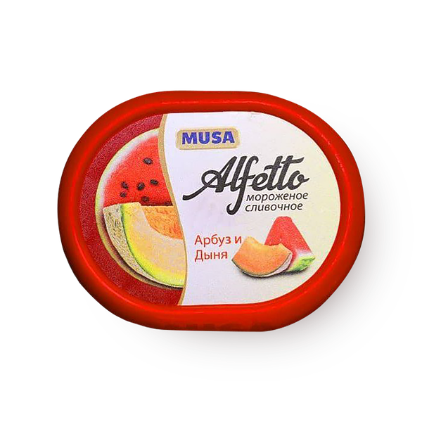 Мороженое Alfetto Musa арбуз и дыня