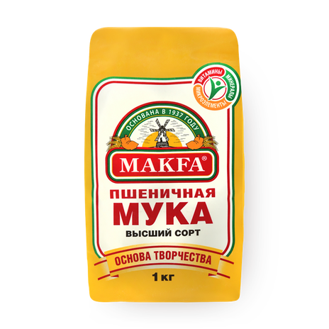Мука Makfa высший сорт