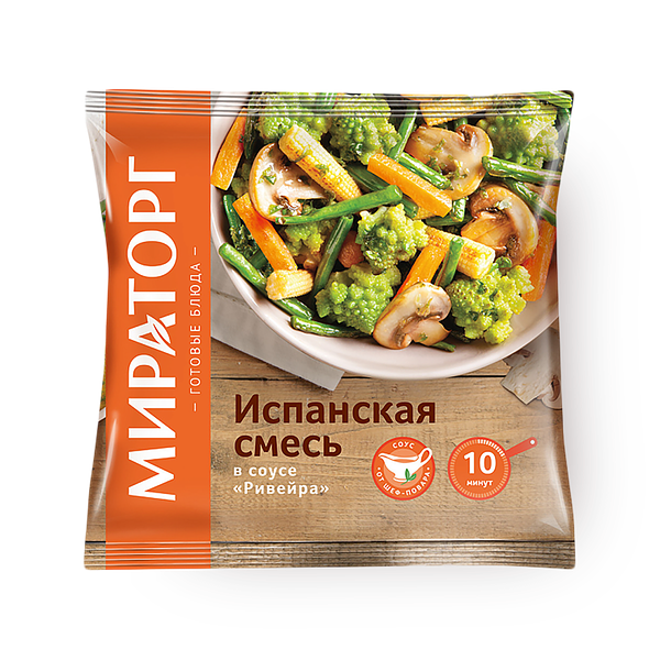 Испанская смесь «Мираторг» замороженная