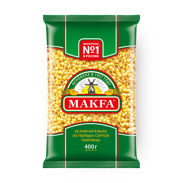 Макароны Кольца Makfa