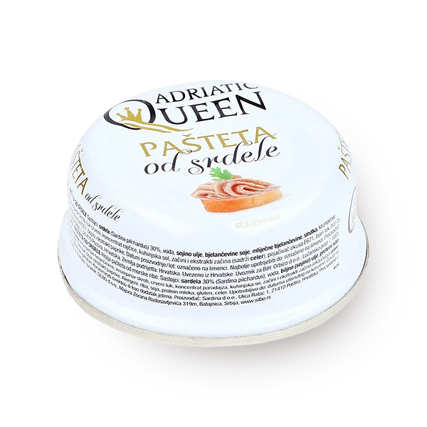Паштет из сардин Adriatic Queen