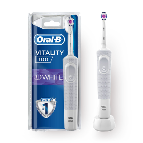 Электрическая щетка Oral B D100 3D White (блистер)