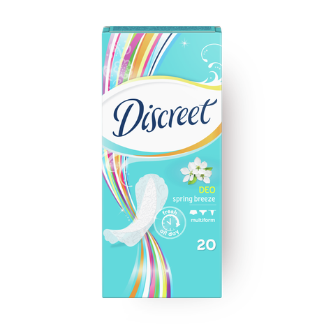 Ежедневные Прокладки Discreet Multiform Весенний бриз